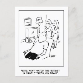 Eric tittar inte på budgeten på TV Vykort