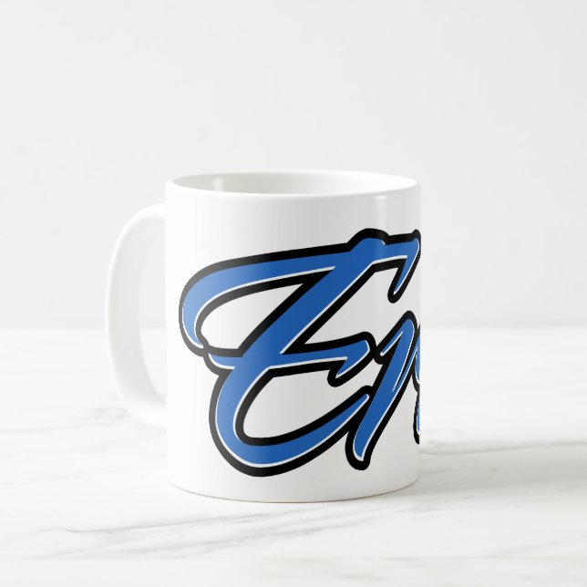 Eric Vorname Name blue Tasse Kaffeetasse Kaffemugg (Framsida vänster)