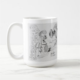 Erica Crooks Comics: Game Show bluff Kaffemugg