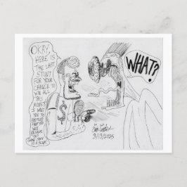 Erica Crooks Comics : Game Show scam Helg Vykort