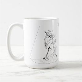 Erica Crooks Comics - lömsk skurk man Kaffemugg