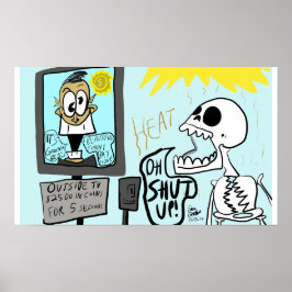 Erica Crooks Comics: Sommarvärmebölja / mörk komed Poster