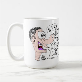 Erica Crooks Comics - Vad sa du just ? Kaffemugg
