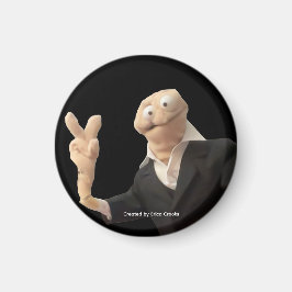 Erica Crooks puppet peace Magnet