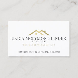 Erica McLymont-Linder Realtor Visitkort