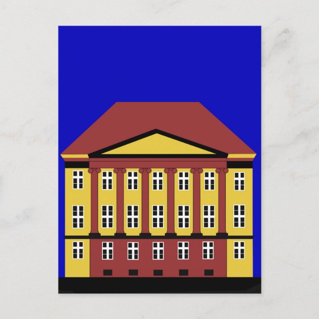 Erich Erichsens Manison i Köpenhamn Vykort (Framsida)