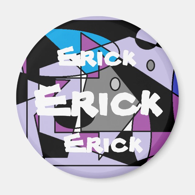 erick namn magnet (Framsidan)