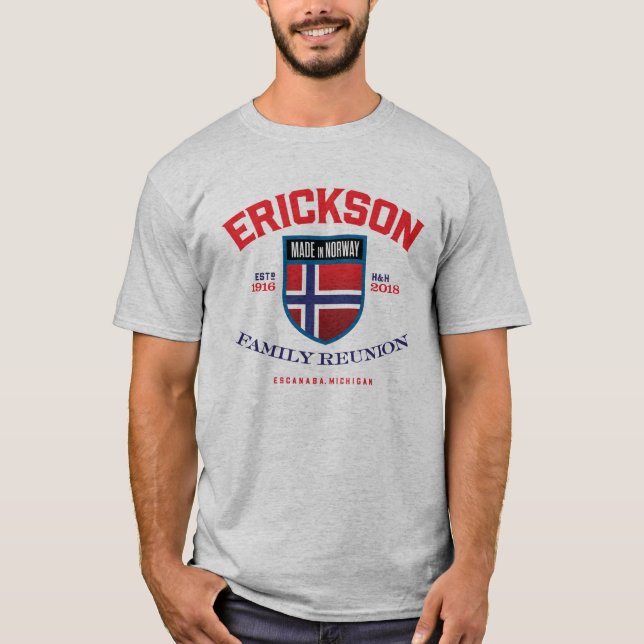 Erickson möte - Williamson skjorta Tee Shirt (Framsida)
