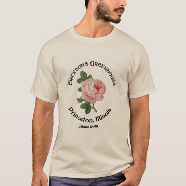 Ericksons växthus t shirt (Framsida)