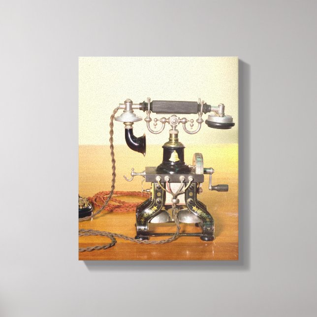 Ericsson Telefon, 1890 Canvastryck (Framsida)