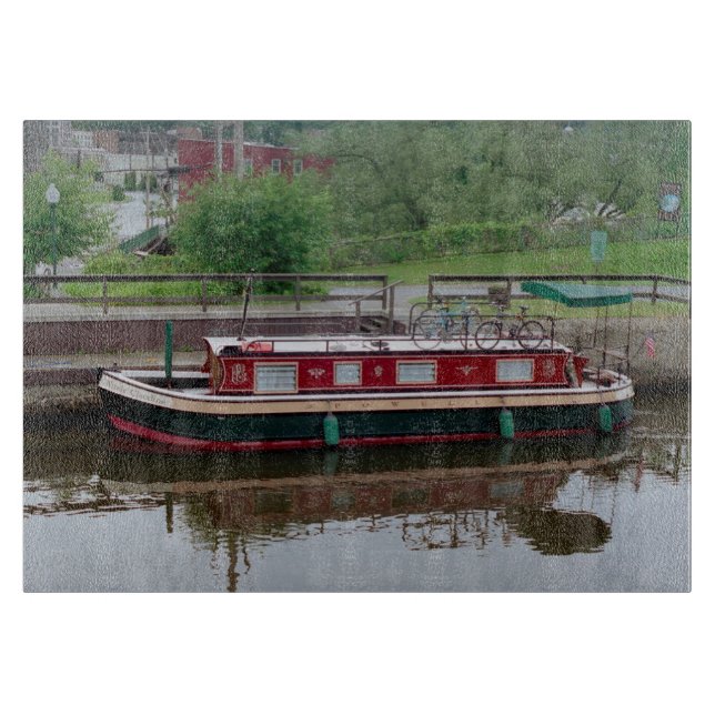 Erie Canal-båtens skärningspåse (Framsidan)