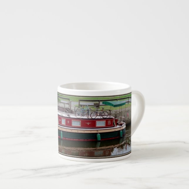 Erie Canal boat espresso mugg Espressomugg (Framsida höger)