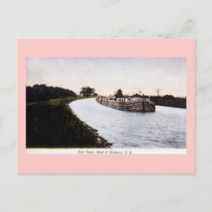Erie Canal, Väster of Broadport, New York Vykort