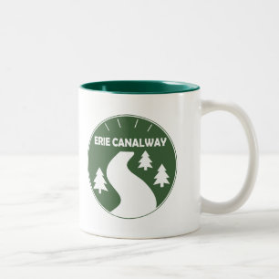 Erie Canalway slinga Två-Tonad Mugg