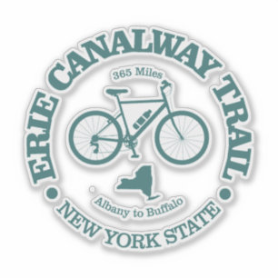 Erie Canalway Trail (cykling) Klistermärken