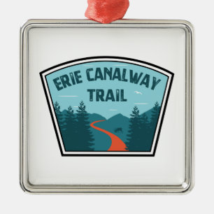 Erie Canalway Trail Julgransprydnad Metall