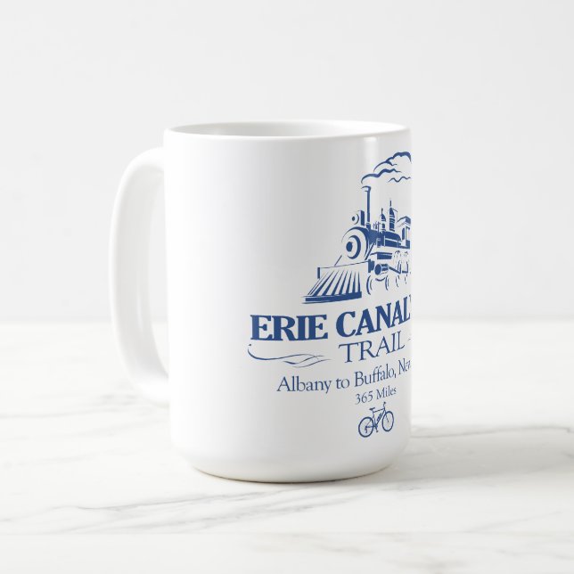 Erie Canalway Trail (RT) Kaffemugg (Framsida vänster)