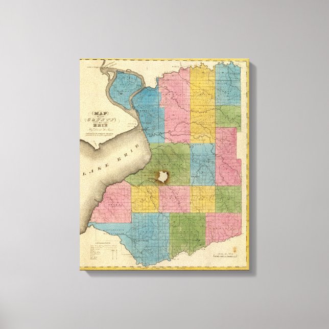 Erie County Canvastryck (Framsida)
