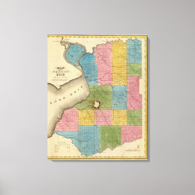 Erie County Canvastryck (Framsida)