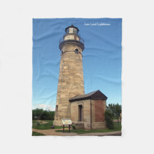 Erie Land Lighthouse fleece filet
