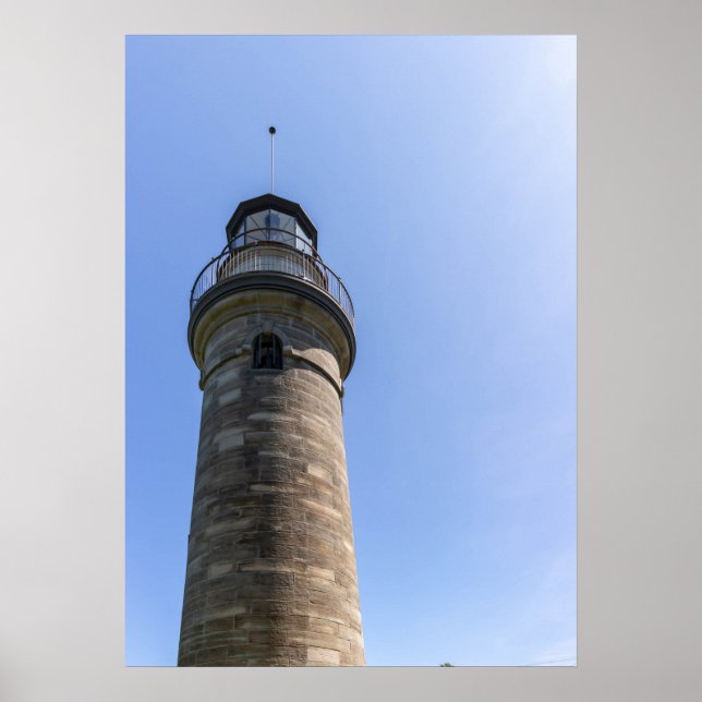 Erie Land Lighthouse Poster (Framsidan)