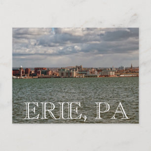 Erie PA-vykort Vykort