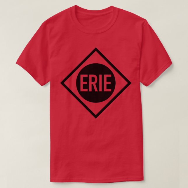 Erie Railroad 1 T Shirt (Design framsida)