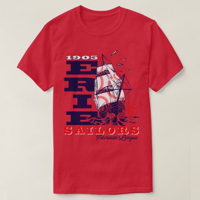 Erie Sailors T Shirt (Design framsida)
