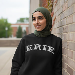 ERIE Universitetstils svettar Amerika College Lång Ärmad Tröja
