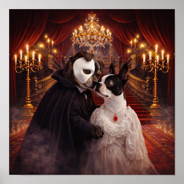 "Erik & Christine" Poster (Framsidan)