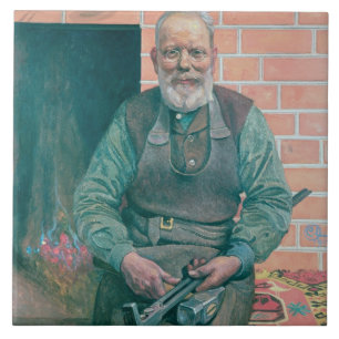 Erik Erikson, hovslagaren Kakelplatta