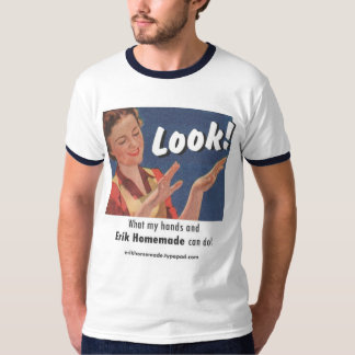 Erik hemlagad "Look!", SouvenirT-tröja Tee Shirt