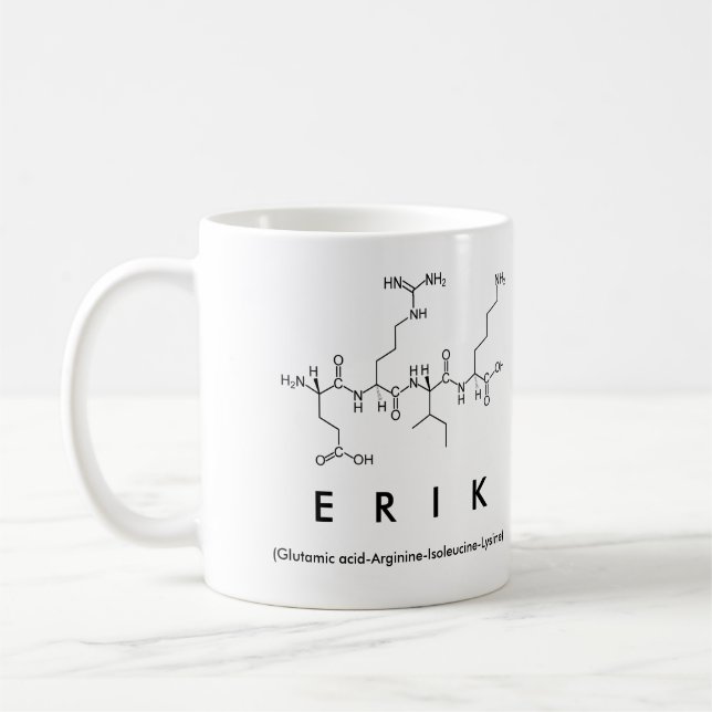 Erik peptide namn mugg (Vänster)
