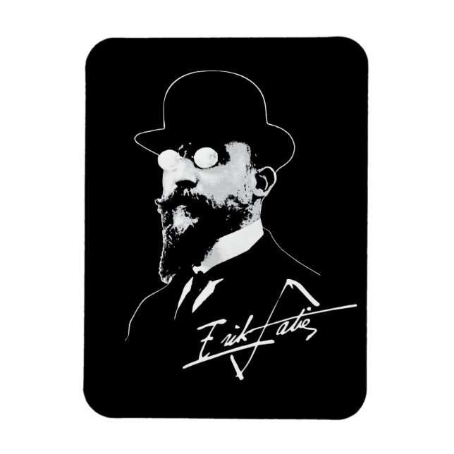 Erik Satie Magnet (Vertikal)