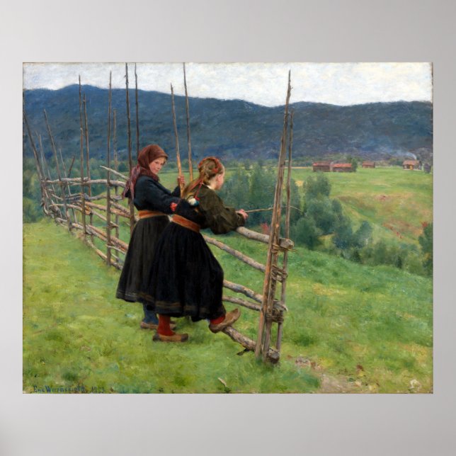 Erik Werenskiold September Poster (Framsidan)