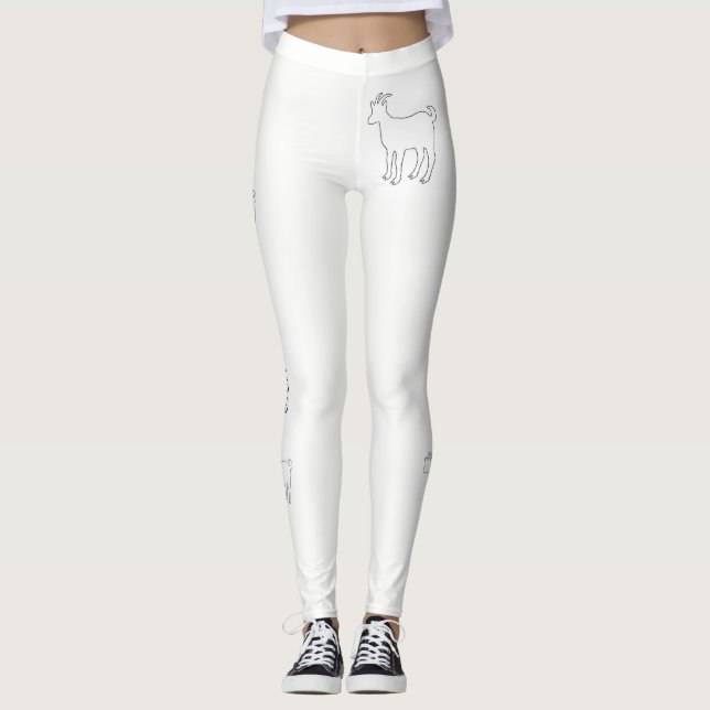 Erika Costell damasker Leggings (Framsida)