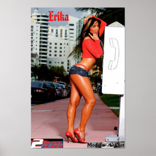 Erika - Finalist för 2-hjulstuner Poster