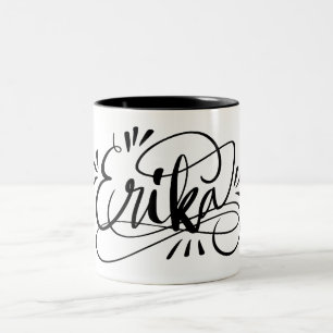 Erika - Personlig i mugg med namn