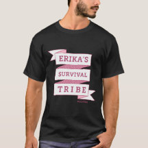 Erikas överlevnadstest Ribbon T-Shirt (med citat)