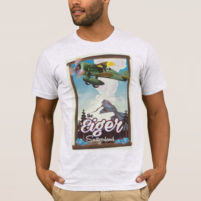 Erikerberget, Schweiz resepaket Tee Shirt (Framsida)