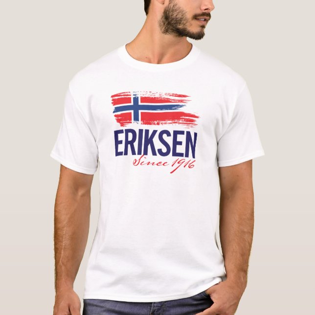 Eriksen (avkännare) möte - efter 1916 t shirt (Framsida)