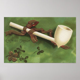 Erin går Bragh, elfenben leda i rör Poster