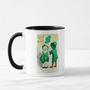 Erin går Bragh kopplar ihop den tittar Irland Mugg