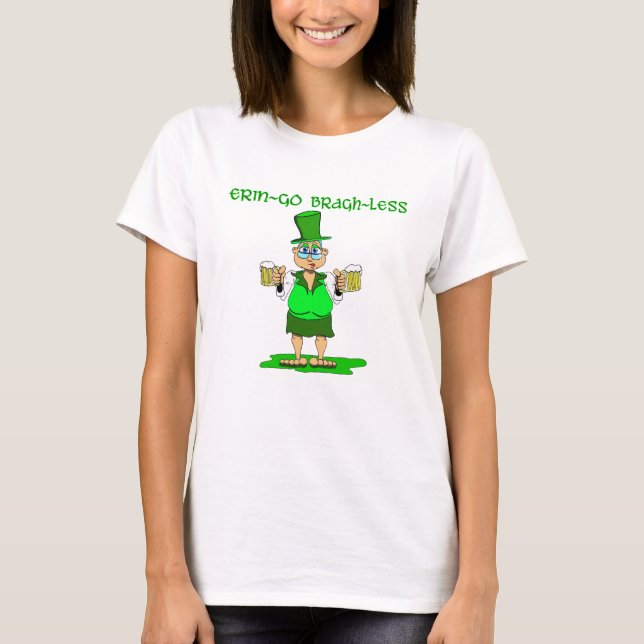 Erin går Bragh mindre Tee Shirt (Framsida)