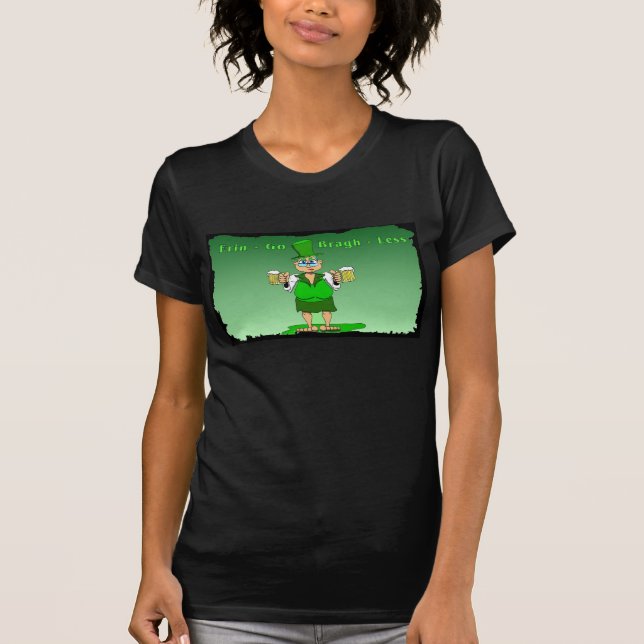 Erin går Bragh mindre Tee Shirt (Framsida)