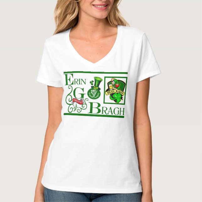 Erin går Bragh! Tröja (Framsida)