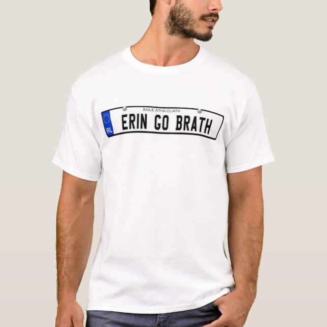 Erin går Brath - irländare pläterar Tröja (Framsida)