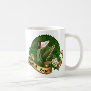 Erin går den Bragh irländare Kaffemugg