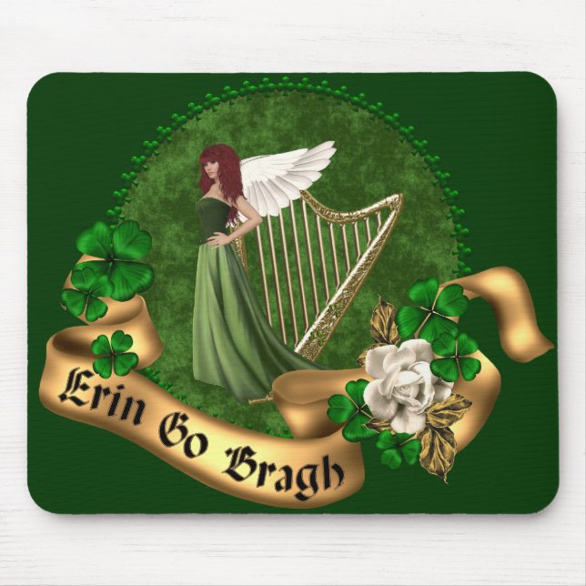Erin går den Bragh irländare Musmatta (Framsidan)
