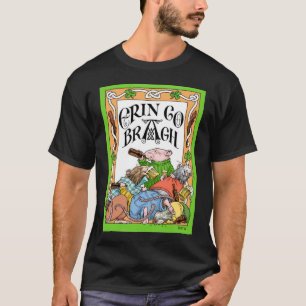 Erin går den Bragh svarten Tee Shirt
